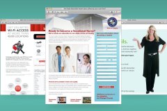 Case Study, DGWB Advertising. Digital Ads and Pages, CareCredit, Boingo Wireless, (ACC) American Career College.