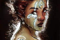 inktober-2019-07-enchanted-enchantress-digital