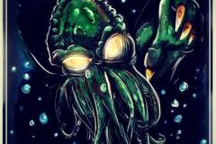 inktober-2017-04-underwater-cthulhu